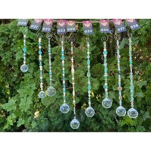Hand-Crafted Hanging Rainbow Prism Suncatchers SeaSide Collection -You pick one